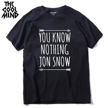 Load image into Gallery viewer, You Know Nothing Jon Sonw T-shirt