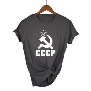 Summer CCCP Russian T-Shirts